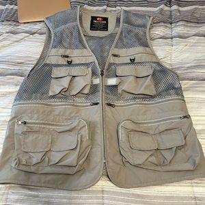 Grey Fishing Vest